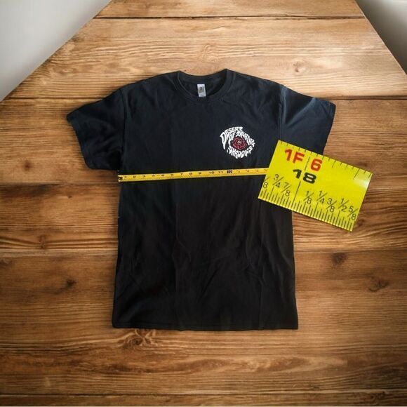 Men’s Graphic T-Shirt l Black, Short Sleeve l Desert of Talking Shadows l M EUC - Picture 6 of 11